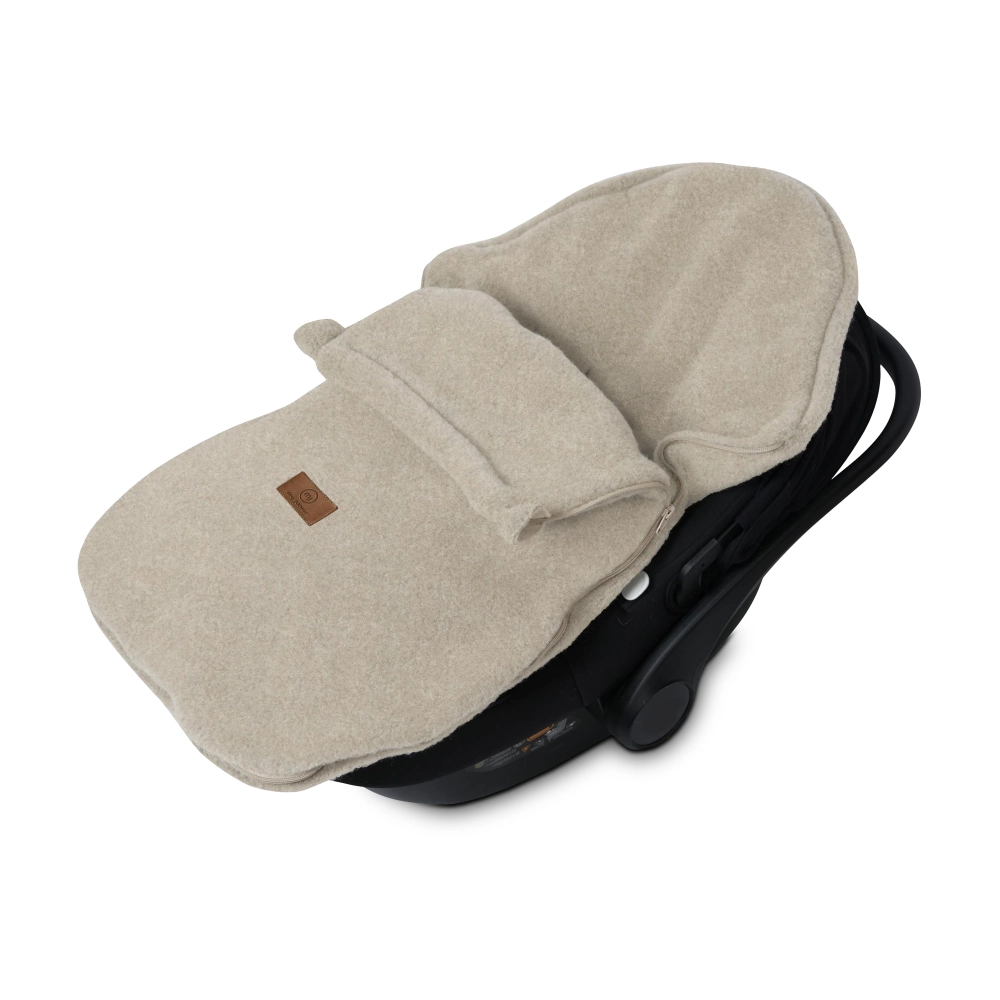 my junior ThermoWool 2in1 Fußsack Cozy Edition Beige