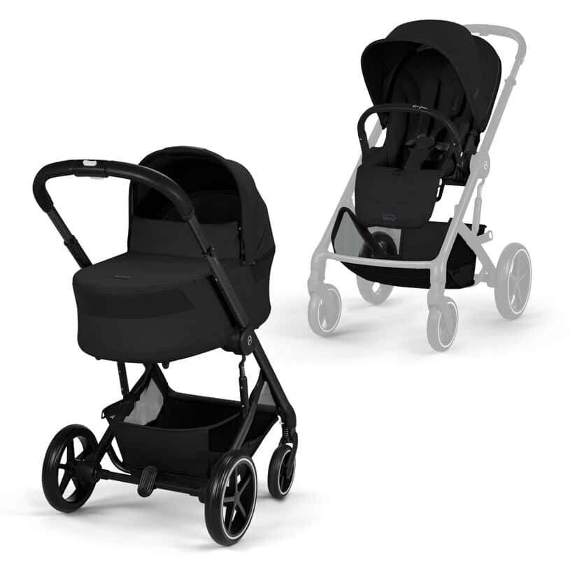 CYBEX Balios S Lux Black/ Moon Black Kinderwagen