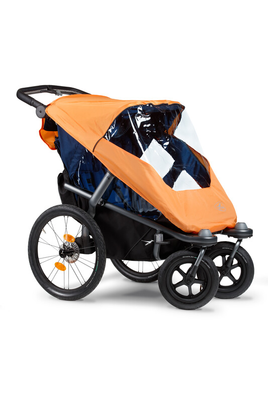 TFK Velo 2 Fahrradanhänger/ Kinderwagen inkl. Deichsel