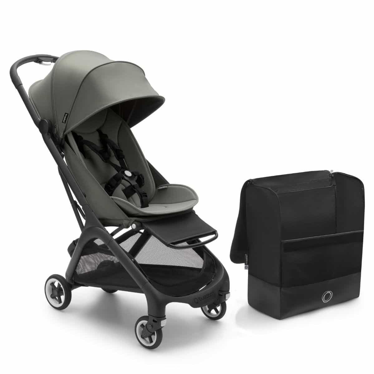 Bugaboo Butterfly komplett inkl. gratis Transporttasche waldgrün Bugaboo Butterfly komplett inkl. gratis Transporttasche waldgrün