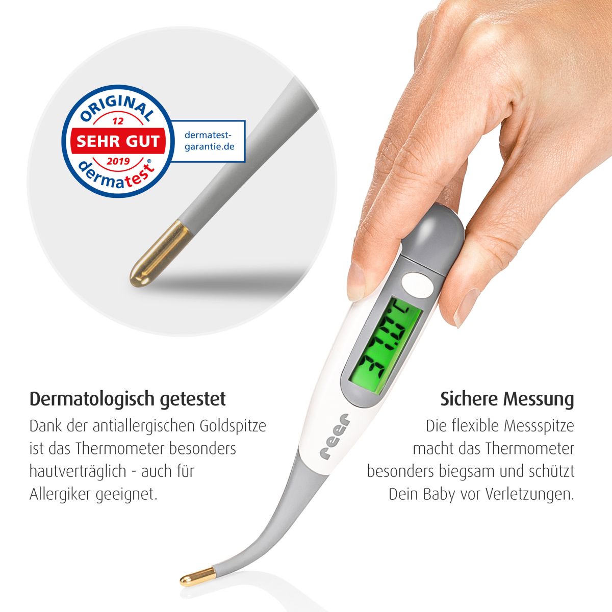 Reer TempPro digitales Express-Fieberthermometer