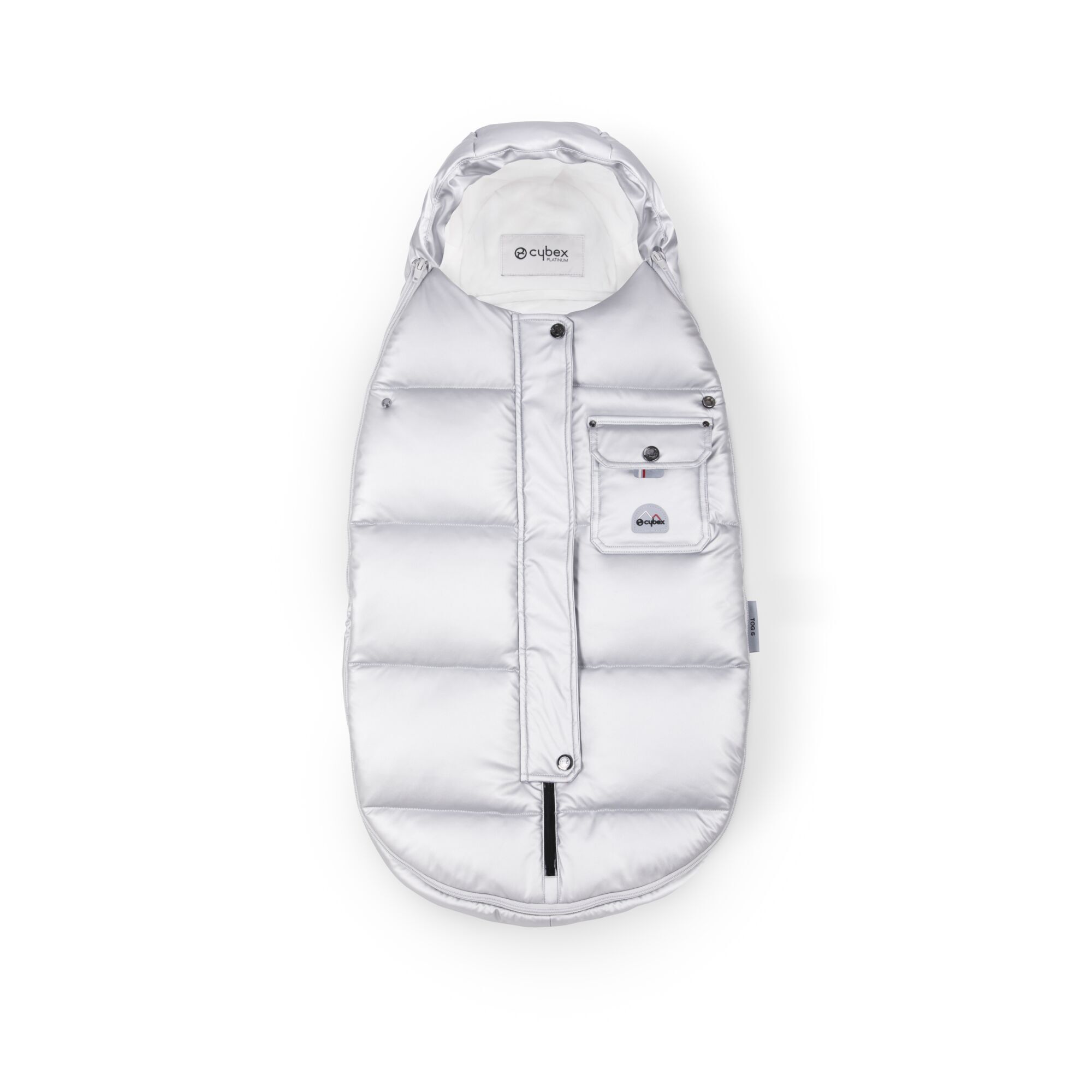 CYBEX Platinum Winter Fußsack Mini Arctic Silver CYBEX Platinum Winter Fußsack Mini Arctic Silver