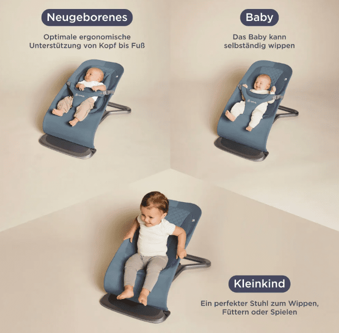 Ergobaby Evolve Bouncer Oxford Blue