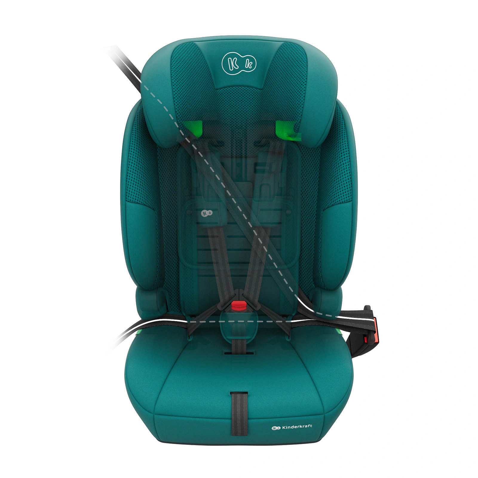 Kinderkraft COMFORT UP 2 PLUS i-Size Kindersitz Grün
