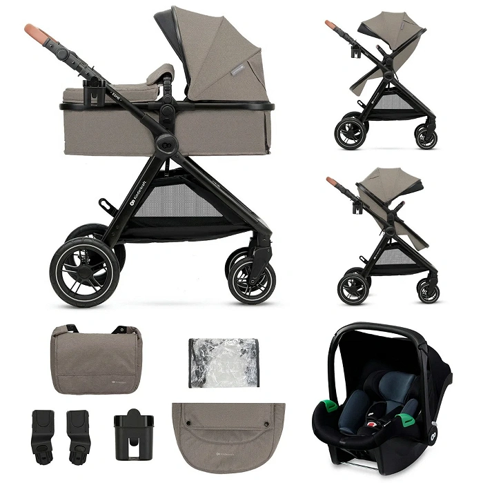 Kinderkraft Kombikinderwagen 3in1 ESME PRO Beige Kinderkraft Kombikinderwagen 3in1 ESME PRO Beige