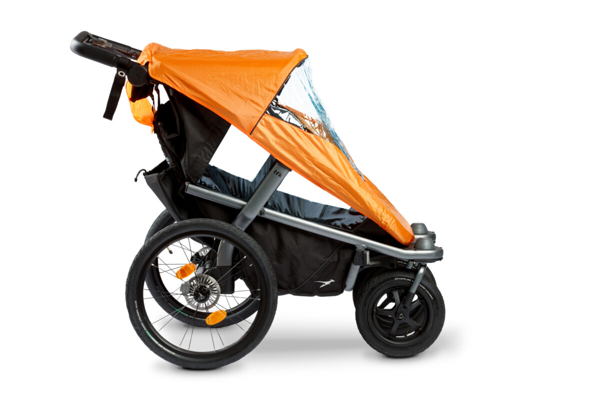 TFK Velo 2 Fahrradanhänger/ Kinderwagen inkl. Deichsel