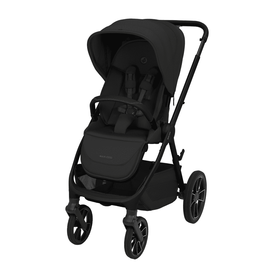 Maxi Cosi Oxford + Kombikinderwagen inkl. faltbarer Babywanne Black Onyx