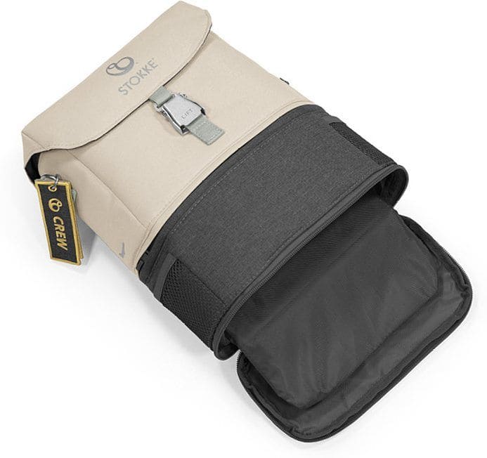 Stokke JetKids by Stokke Crew Backpack moonglow white Stokke JetKids by Stokke Crew Backpack moonglow white