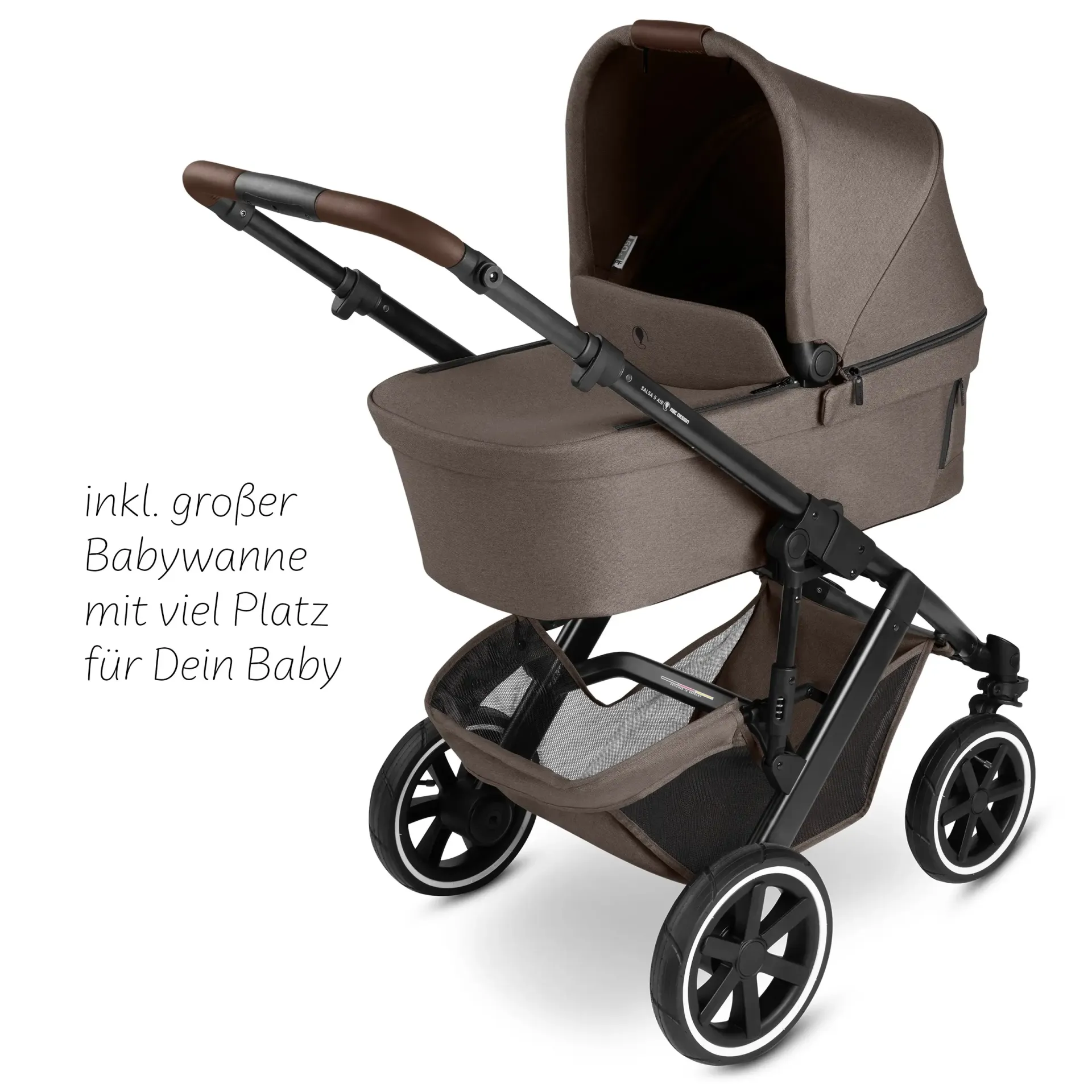 ABC Design Salsa 5 Air All in One Set inkl. Isofix Base Root - Nature