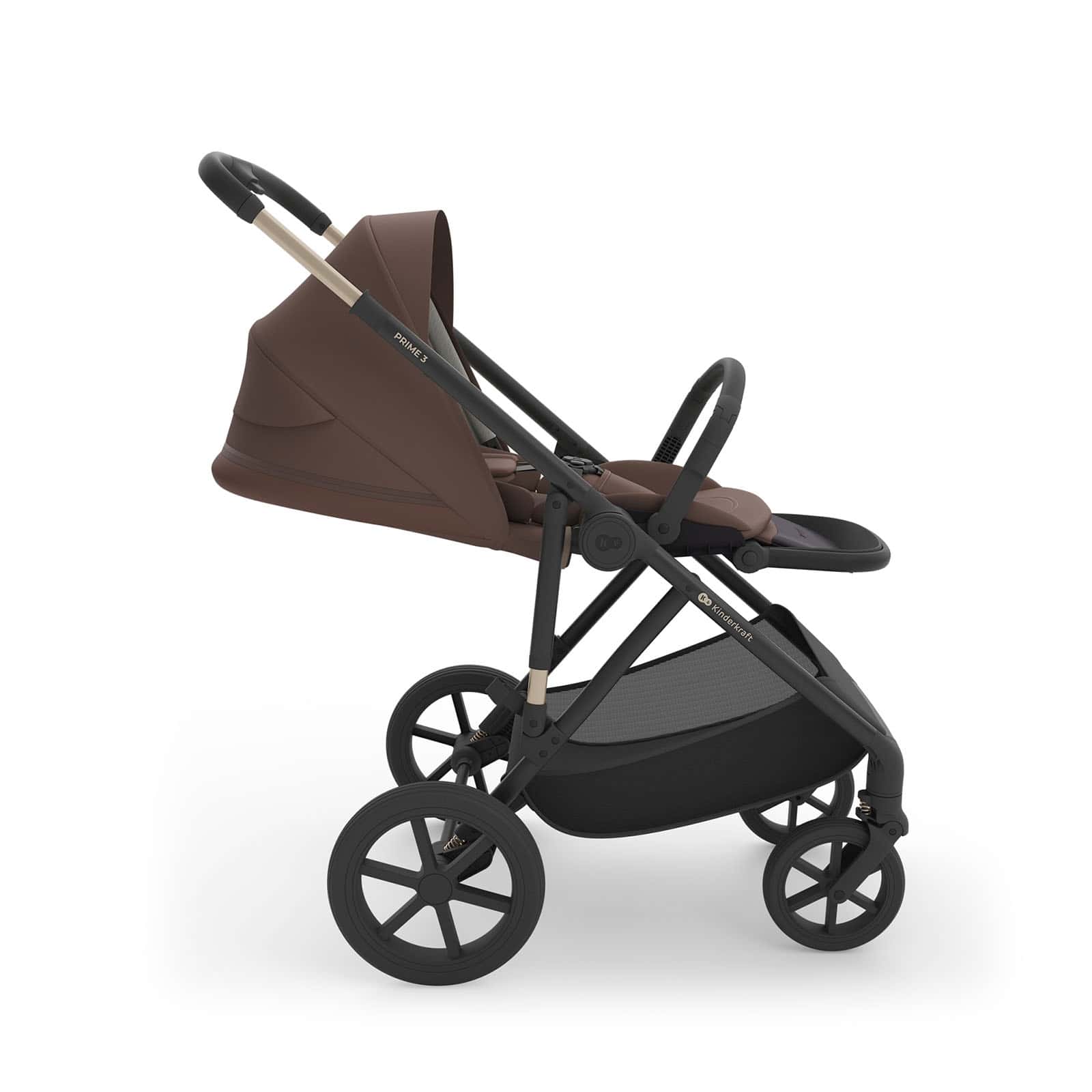 Kinderkraft PRIME 3 Kombikinderwagen 3in1 - Braun
