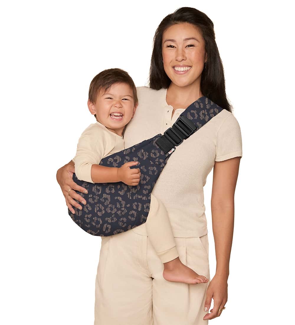 Ergobaby Upsie Hüfttrage Black Leopard