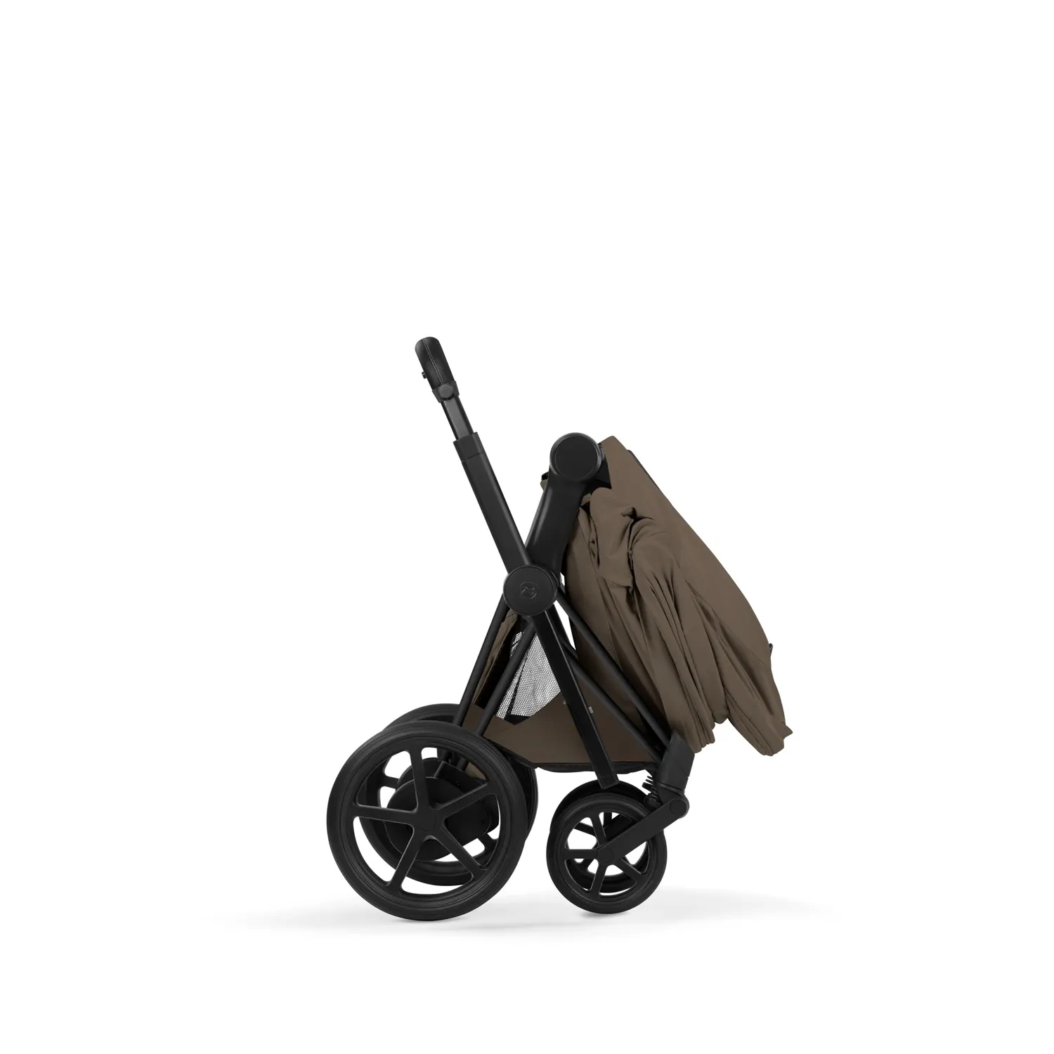  Cybex Priam Style Kinderwagen Set 3in1 Rosegold / Coconut Brown inkl. Cloud T Plus Coconut Brown
