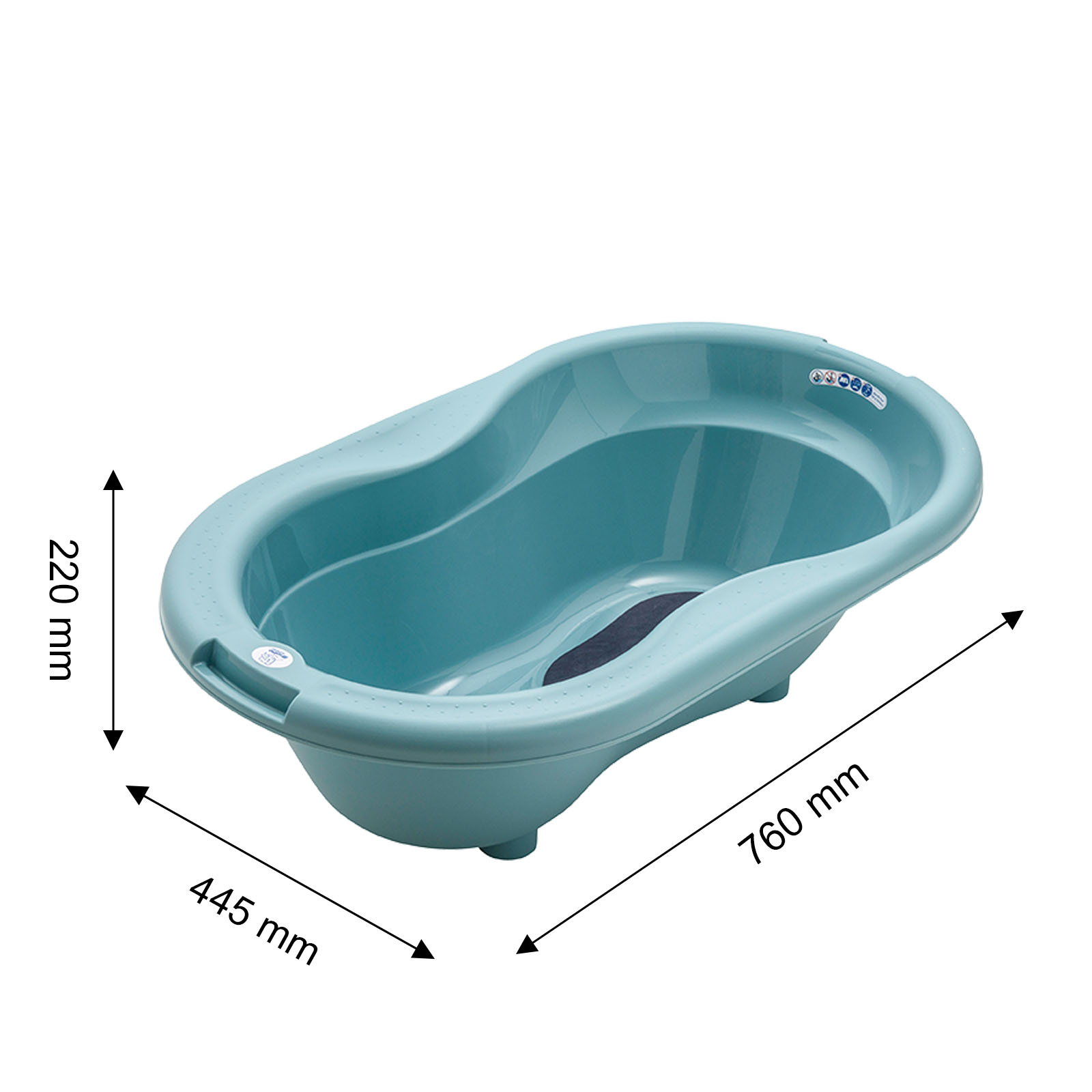 Rotho Badewanne TOP Badelinie lagoon Rotho Badewanne TOP Badelinie lagoon