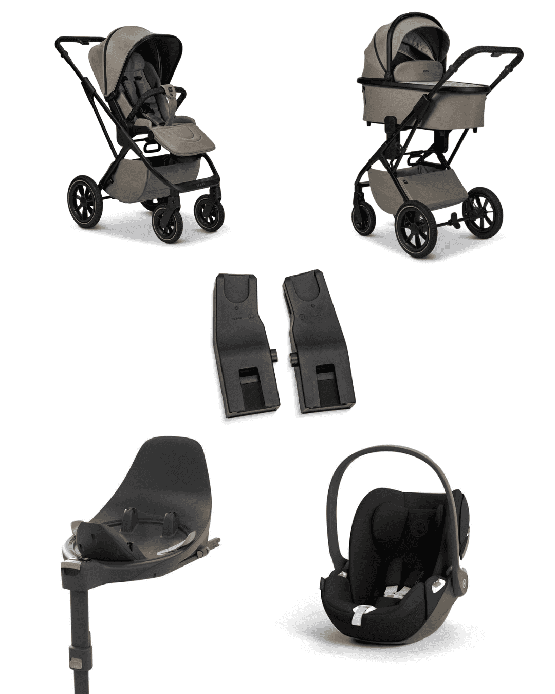 Moon PIU 2025 4in1 Set inkl. Cybex Cloud T i-Size mit Base T und Moon PIU Adapter Mud/Sepia Black – Entdecke das Moon PIU 2025 Mud 4in1 Set inkl. CYBEX Cloud T i-Size Sepia Black, Base T & Adapter. Stilvoller Komfort, höchste Sicherheit und flexible Mobilität für dein Baby. Jetzt bei babybrands.de!