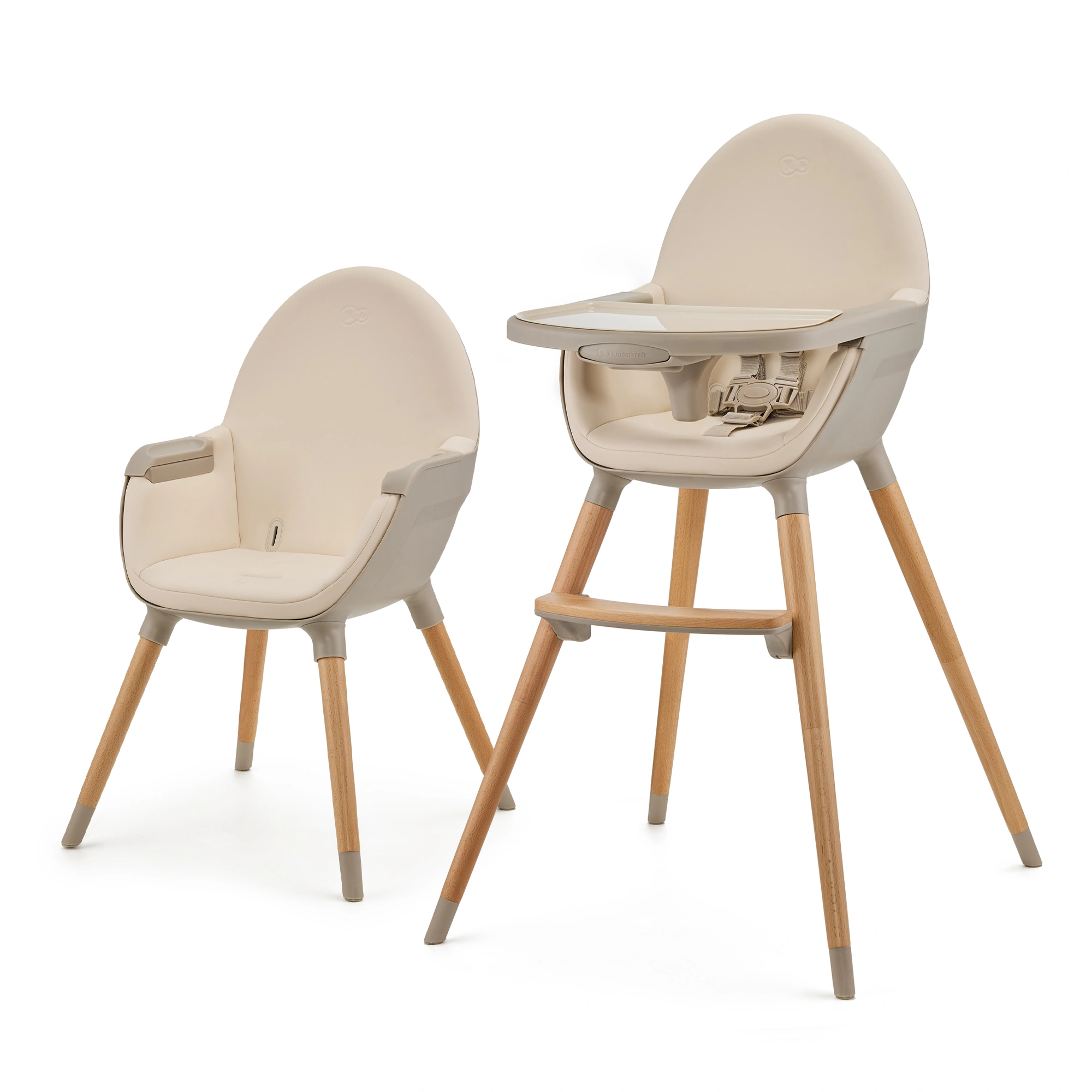 Kinderkraft Hochstuhl 2in1 FINI 2 Beige