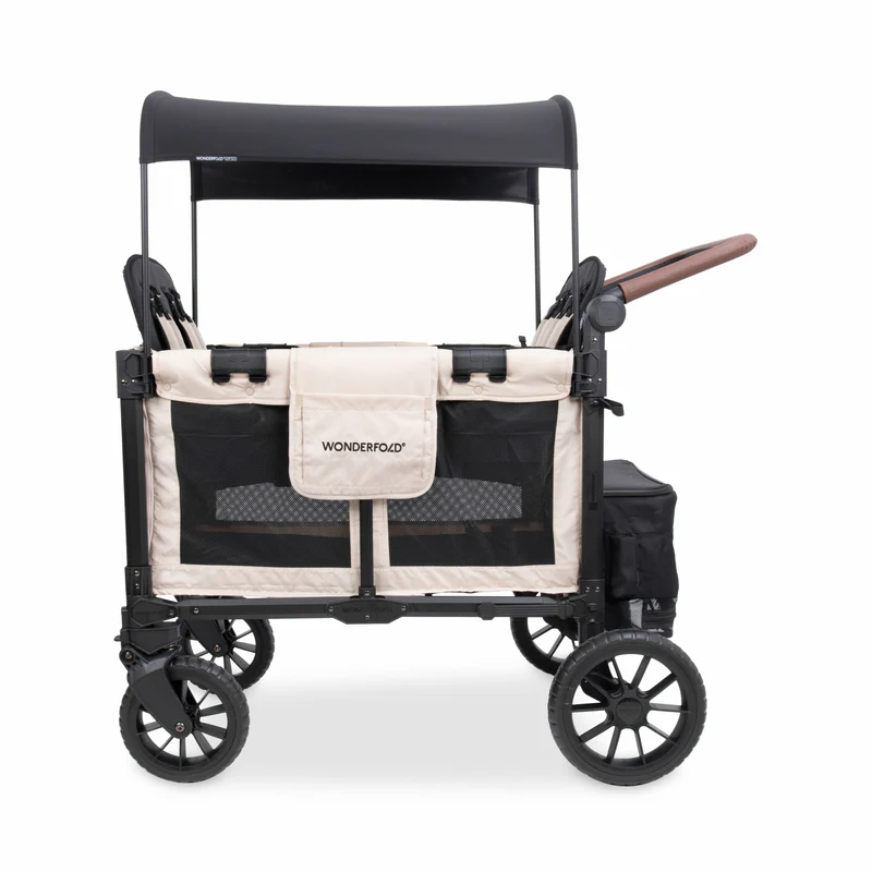 Wonderfold W4 Luxe Pro KinderVan 4-Sitzer - Beige