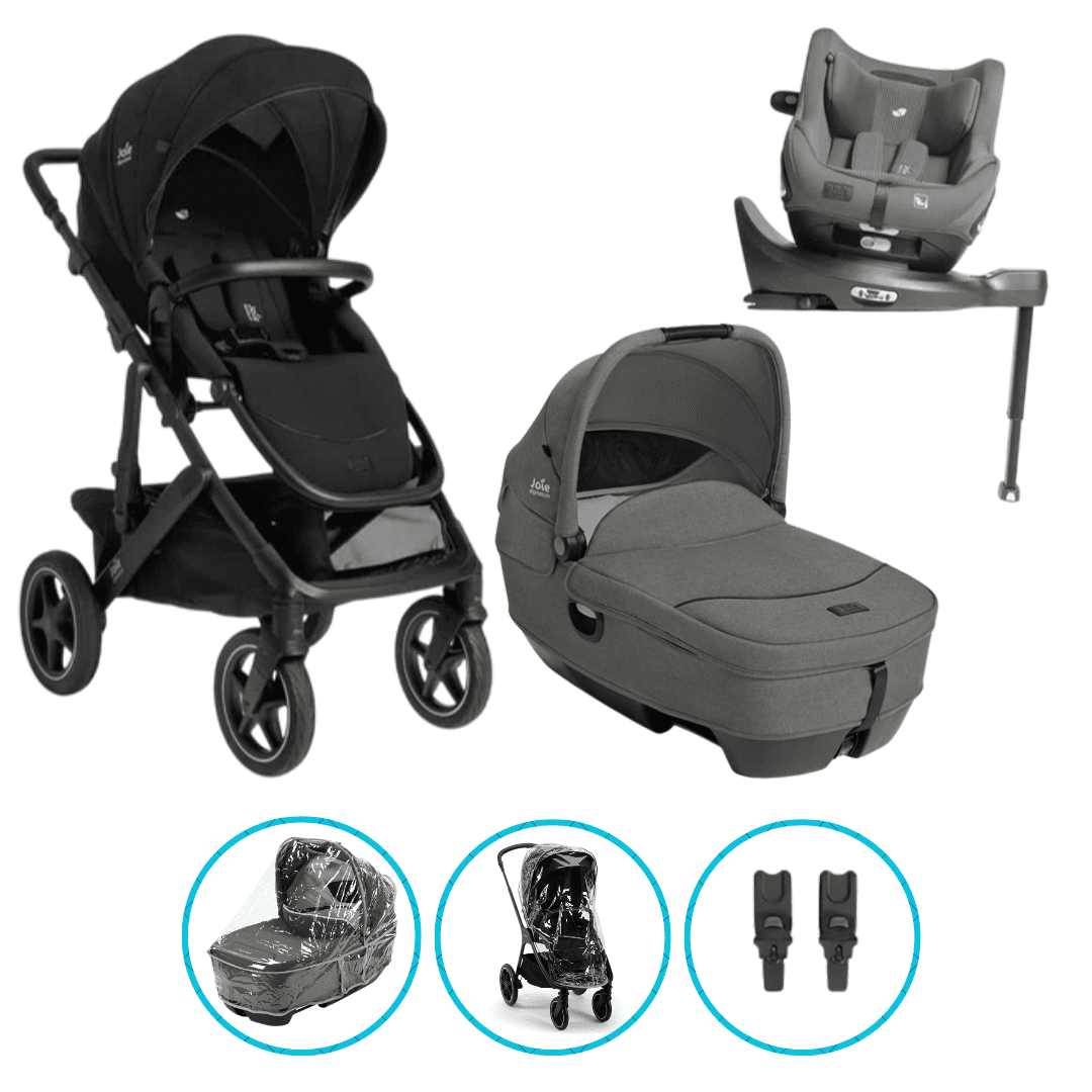 Joie Signature Vinca 7in1 Kinderwagen-Set Evergreen inkl. Base Encore und i-Harbour E