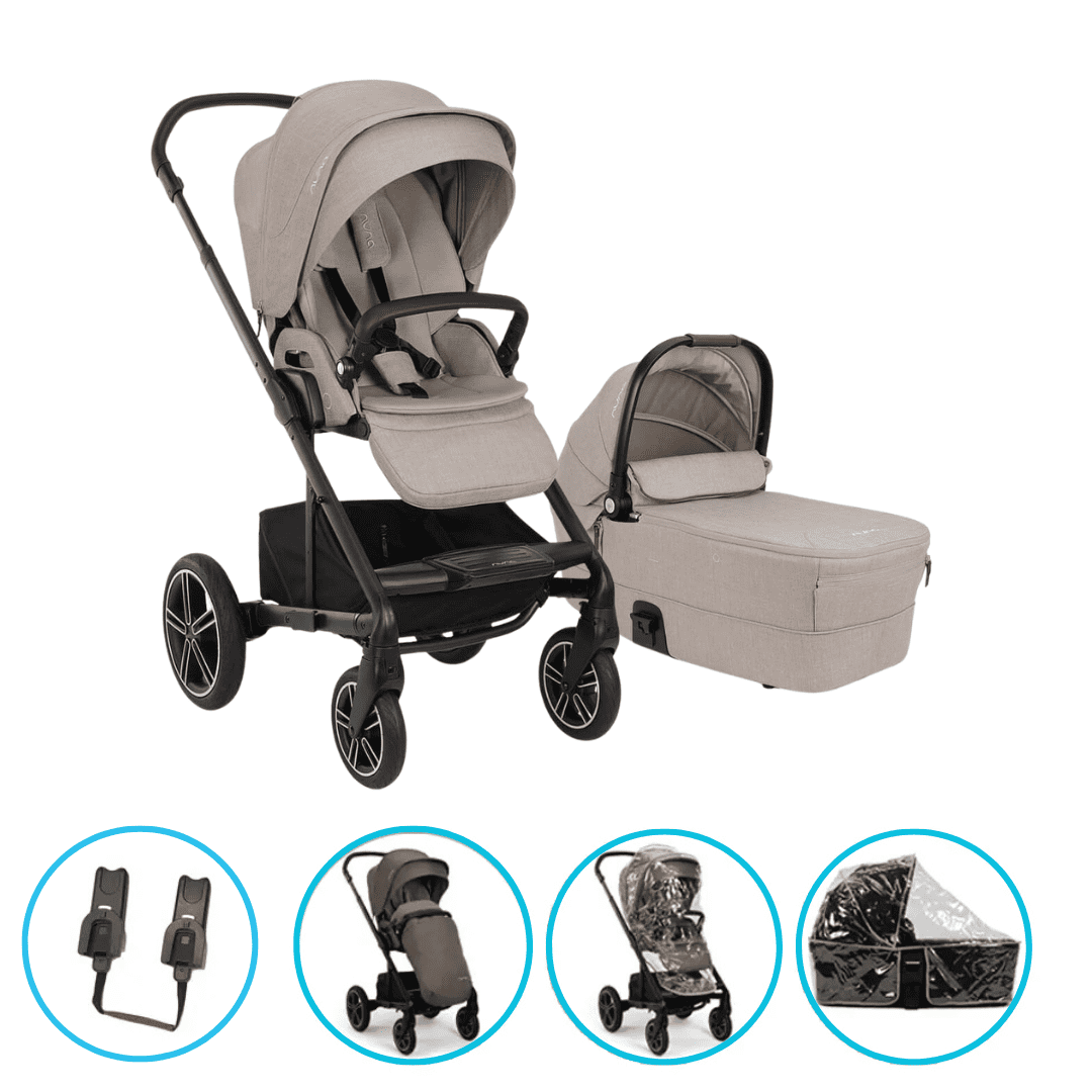 Nuna MIXX next 2in1 Kinderwagen Chateau inkl. gratis Zubehör