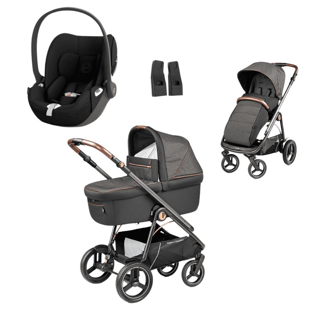Peg Perego Veloce TC Kombikinderwagen 3in1 Set inkl. Culla Grande Babywanne und Cloud T - Sepia Black | black 500 Peg Perego Veloce TC Kombikinderwagen 3in1 Set inkl. Culla Grande Babywanne und Cloud T - Sepia Black | black 500