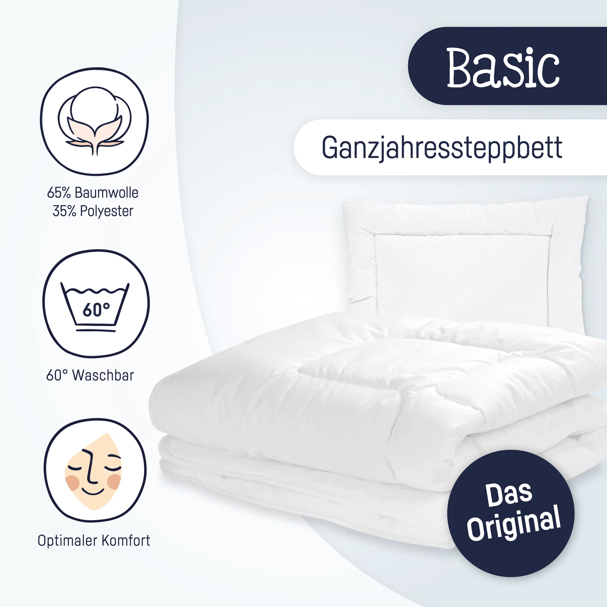 Zöllner Kindersteppbett - Set Basic