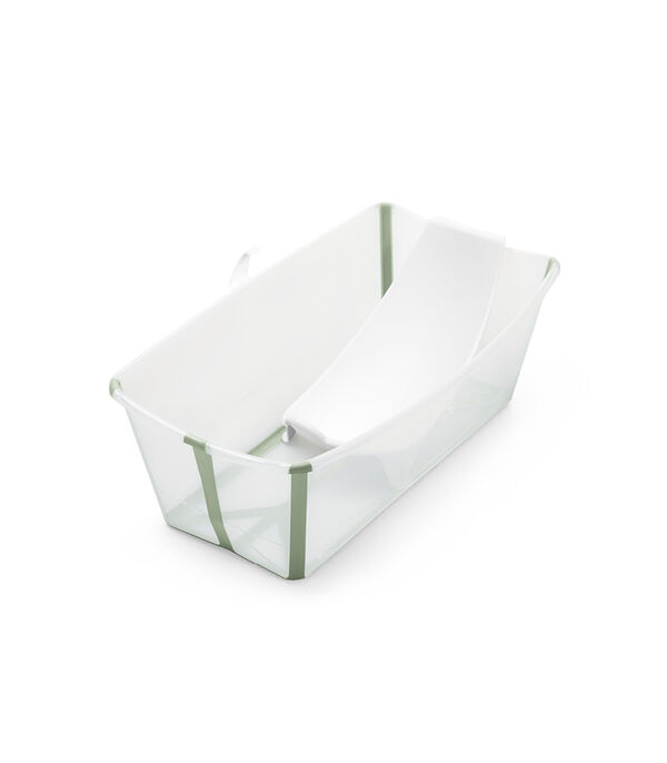 Stokke Flexi Bath Bundle - Transparent Green Stokke Flexi Bath Bundle - Transparent Green