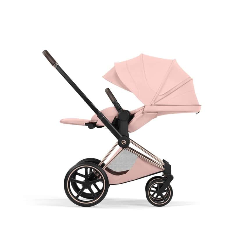  Cybex Priam Sportwagen Style Kollektion Chrome Brown / Peach Pink