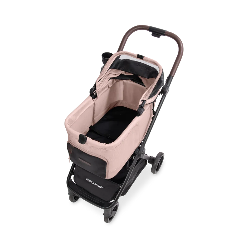 Wonderfold Bella-Haustier-Buggy Pink