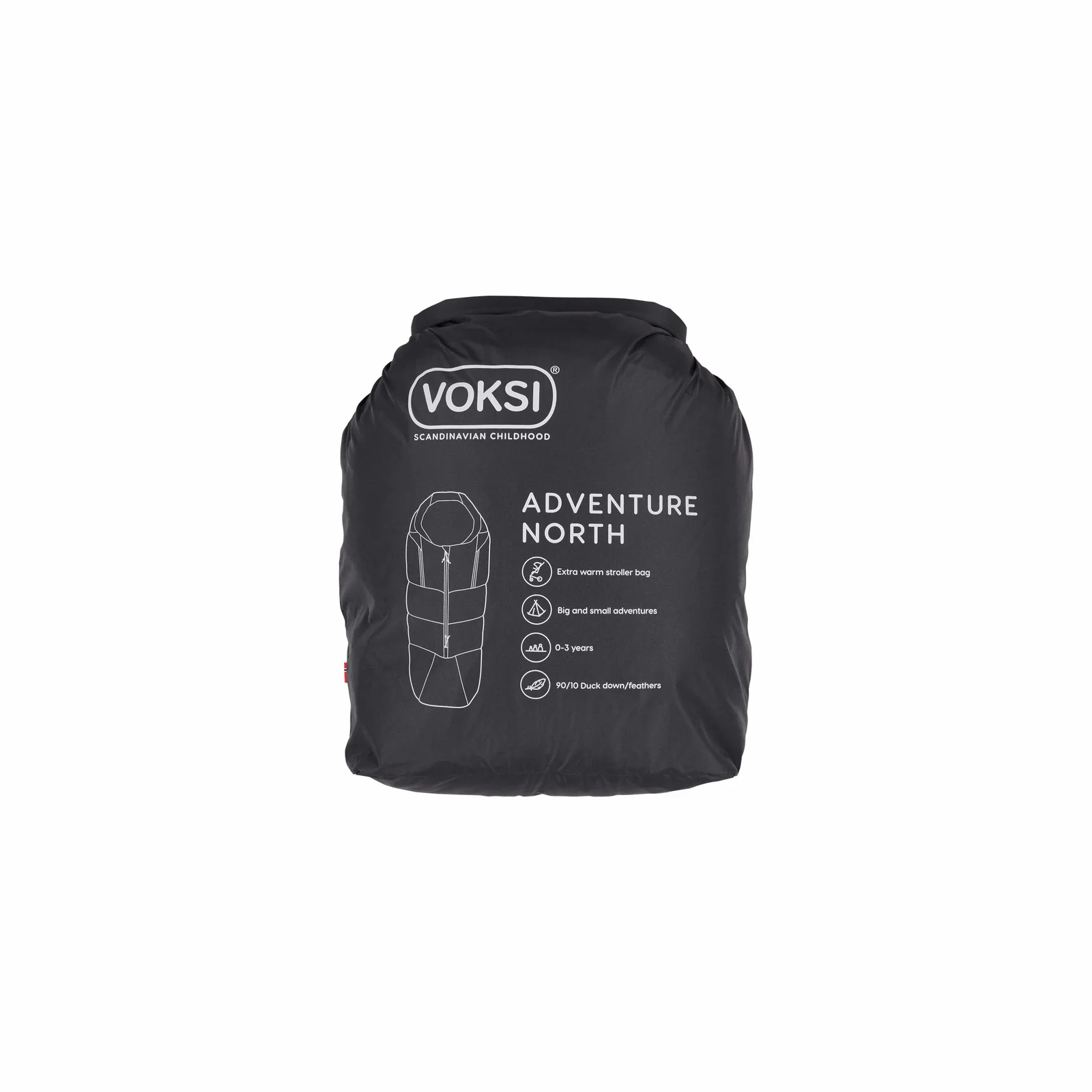 VOKSI Adventure North Fußsack Poppy Blue