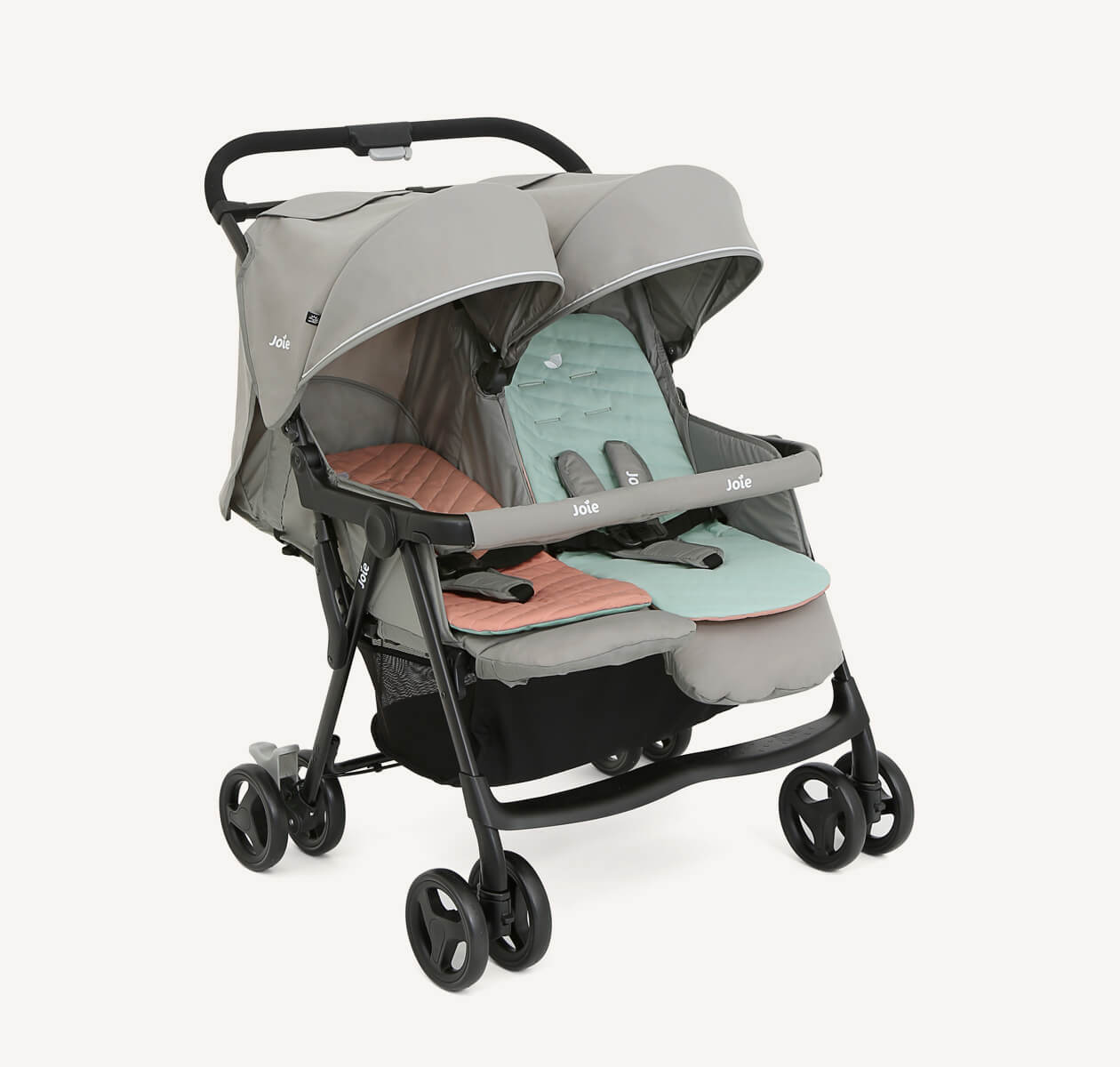 Joie Aire Twin Nectar & Mineral inkl. Regenverdeck  Joie Aire Twin Nectar & Mineral inkl. Regenverdeck