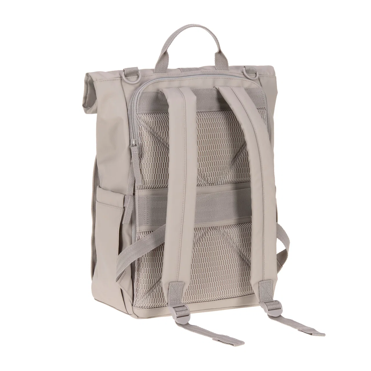 Lässig Wickelrucksack - Rolltop Backpack Taupe