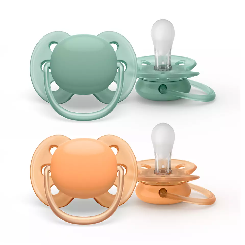 Philips Avent Ultra Soft Schnuller 0-6 Philips Avent Ultra Soft Schnuller 0-6
