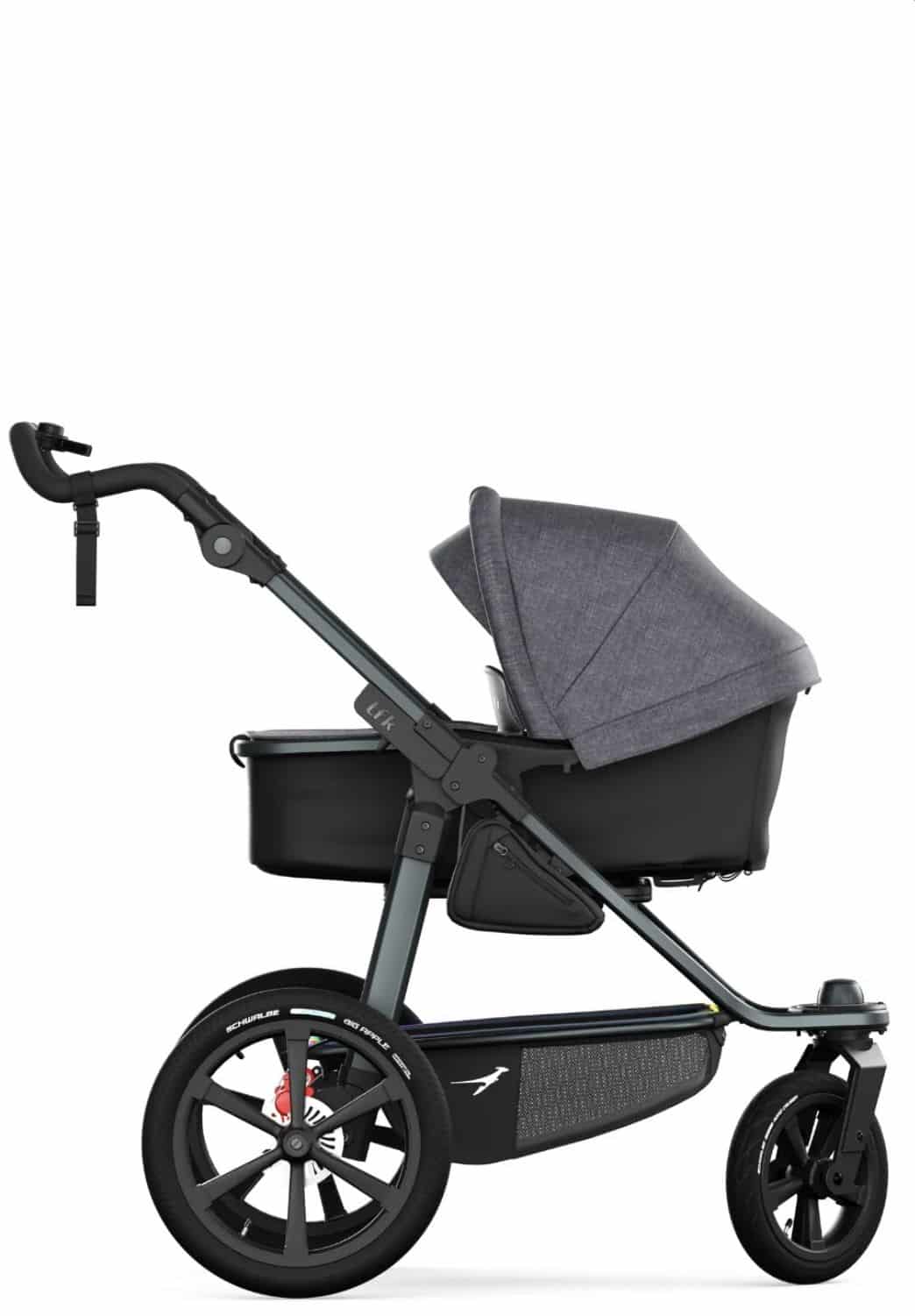 TFK Pro - Kombikinderwagen (inkl. Sicherheitskit bis zum 31.07.2025) - premium grau