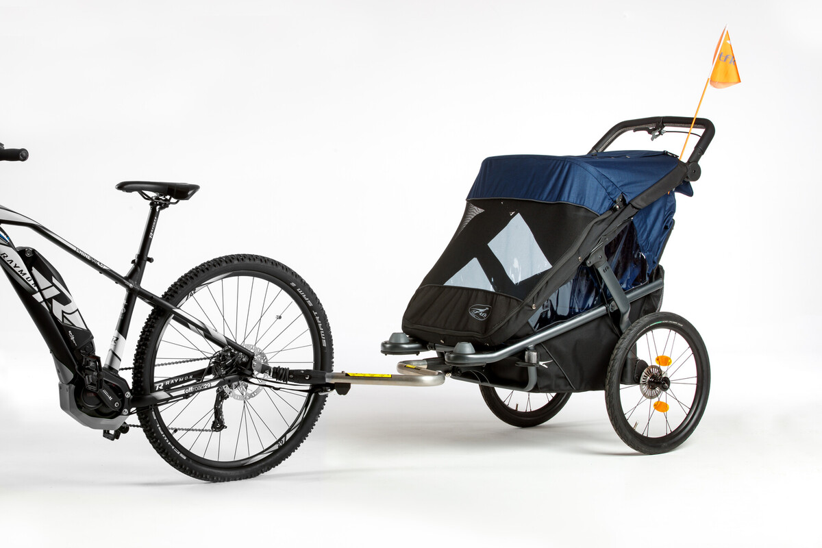 TFK Velo 2 Fahrradanhänger/ Kinderwagen inkl. Deichsel