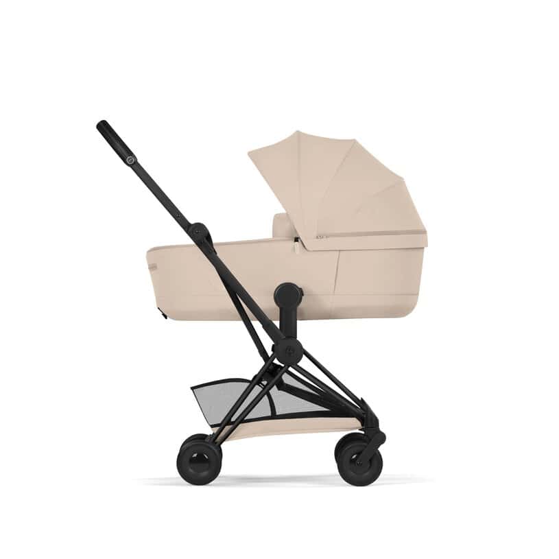 Cybex Coya Komfort Kombikinderwagen Matt Black Cozy Beige