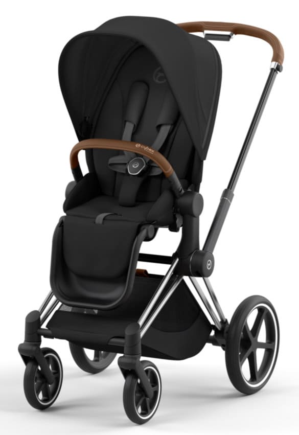 CYBEX PRIAM Kombikinderwagen chrome brown sepia black CYBEX PRIAM Kombikinderwagen chrome brown sepia black