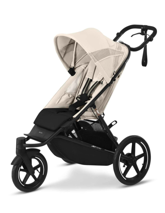 Cybex Sportwagen Avi Spin Seashell Beige – Entdecke den Cybex Avi Spin Seashell Beige bei babybrands.de: wendig, geländetauglich & ab Geburt nutzbar. Mit flacher Liegeposition, Luftreifen & Einhandfaltung. Ideal für aktive Familien.