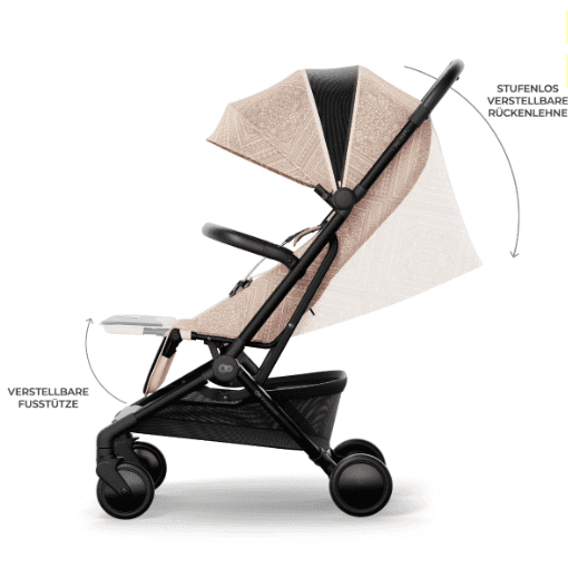 Kinderkraft x BIZUU Buggy Pilot 2 whisper dune