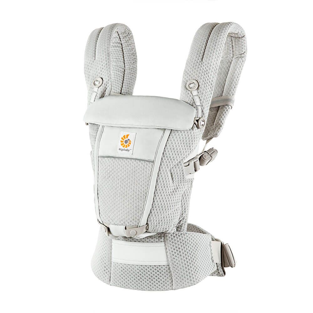 Ergobaby Adapt Soft Flex Mesh Pearl Grey - Bauchtrage Ergobaby Adapt Soft Flex Mesh Pearl Grey - Bauchtrage