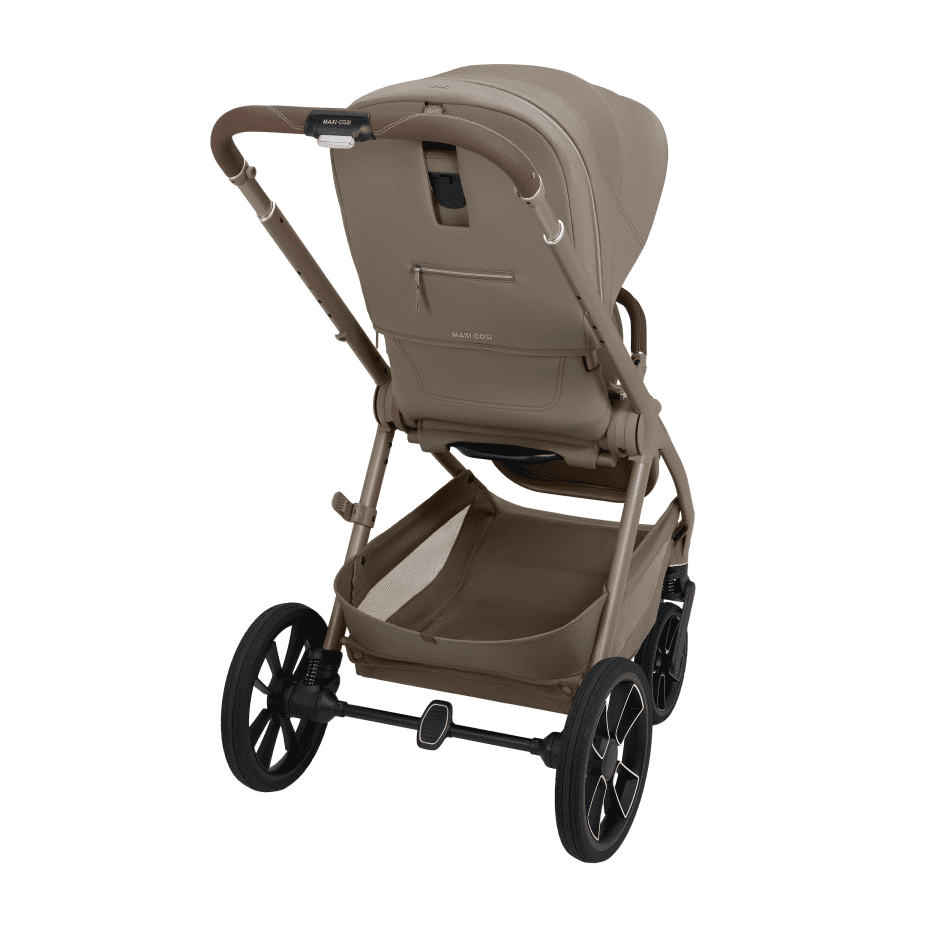 Maxi Cosi Oxford + 5in1 Kinderwagen-Set Oak Truffle inkl. Babyschale Oak Truffle und Base