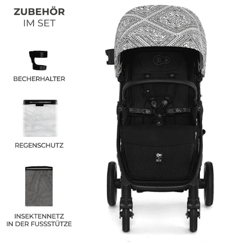 Kinderkraft x BIZUU Mitzy Buggy lunar black