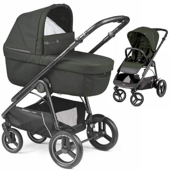 Peg Perego Veloce TC Kombikinderwagen inkl. Culla Grande Babywanne –