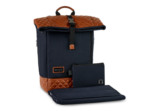 Moon PREMIUM Rolltop Back Pack / Wickelrucksack Navy Moon PREMIUM Rolltop Back Pack / Wickelrucksack Navy