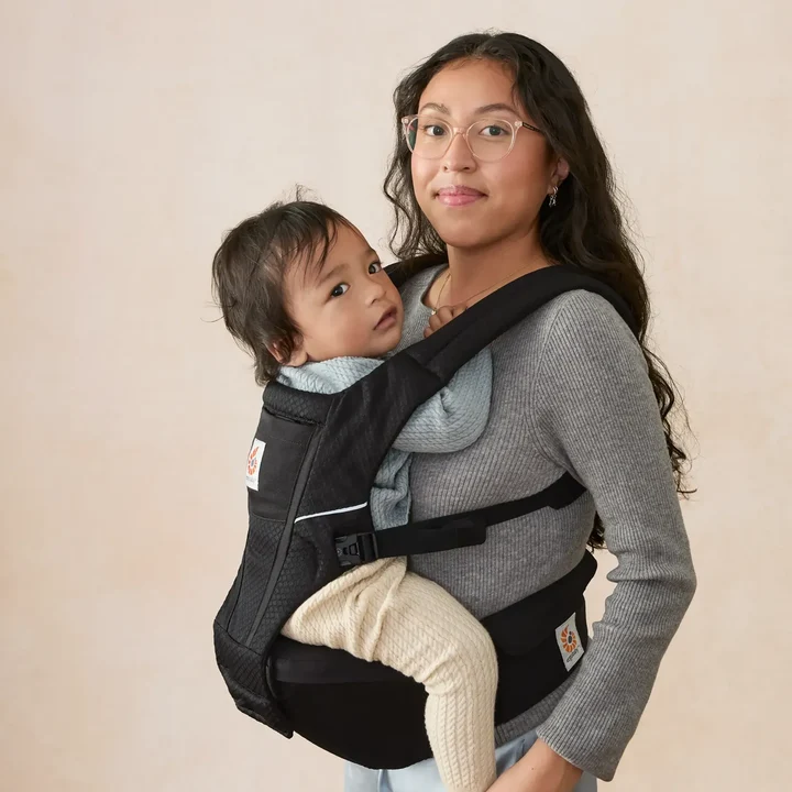 Ergobaby Alta Hüftsitz Babytrage Onyx Black