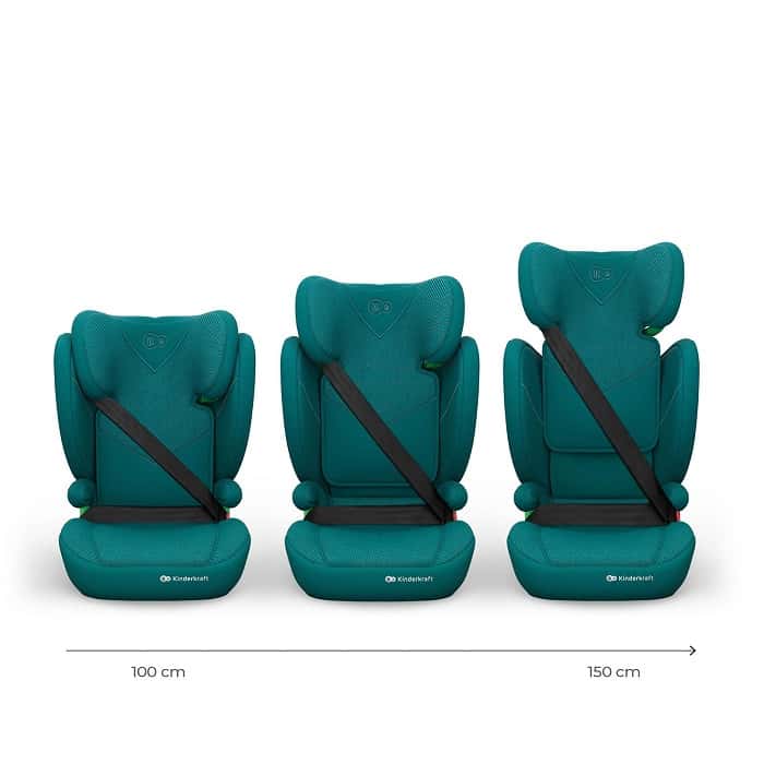 Kinderkraft Autositz JUNIOR FIX 2 PLUS Grün