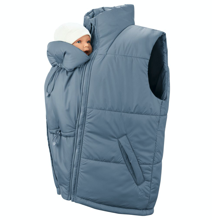 mamalila Trageweste Stockholm - steel blue L
