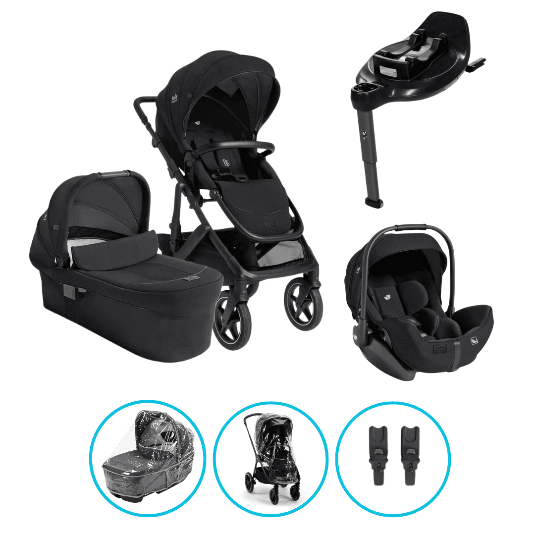 Joie Signature Vinca 4in 1 Kinderwagen Set Eclipse inkl. i-Level Pro Eclipse + Base Encore