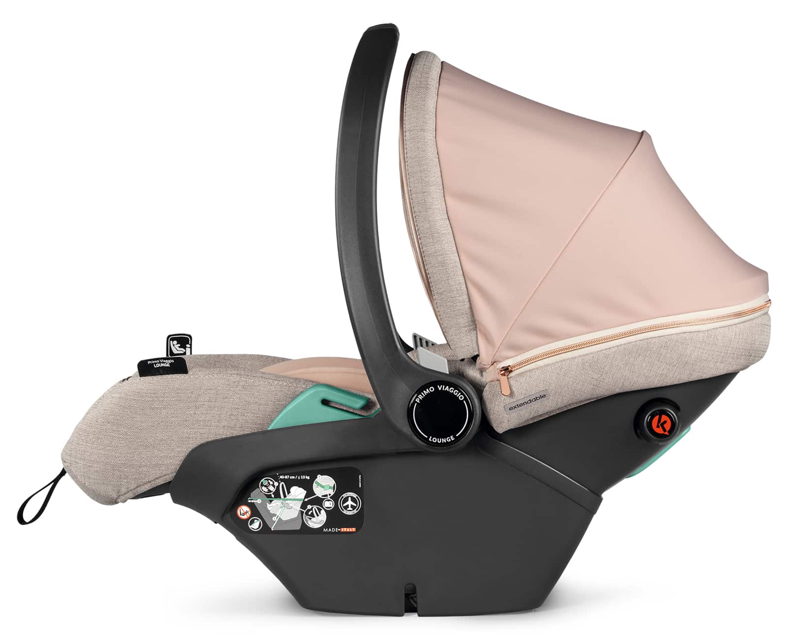 Peg Perego Babyschale Primo Viaggio Lounge Mon Amour Peg Perego Babyschale Primo Viaggio Lounge Mon Amour