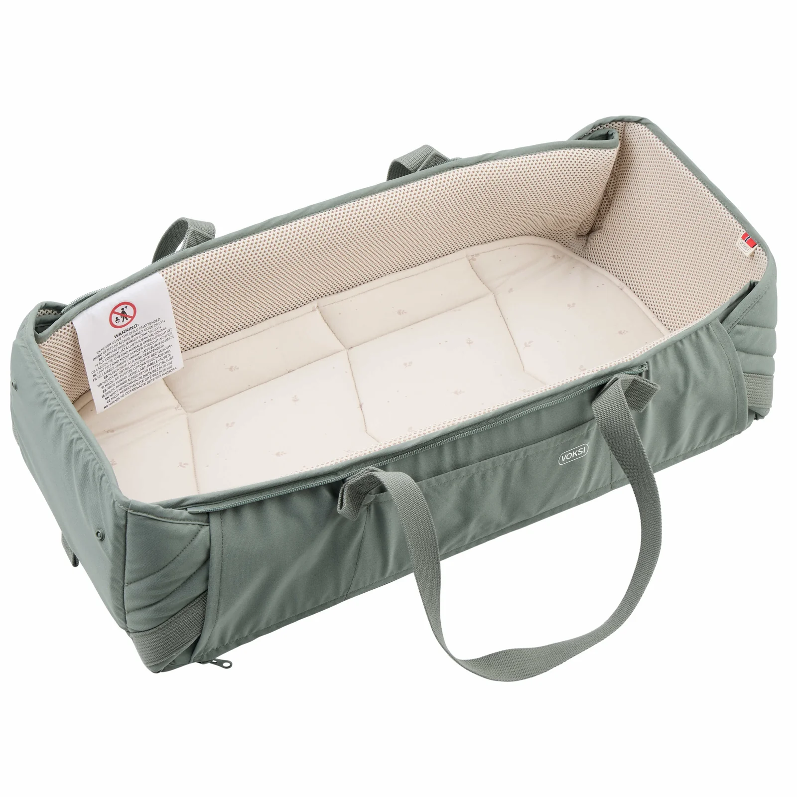 VOKSI Carry Me - Babytragetasche Meadow Green