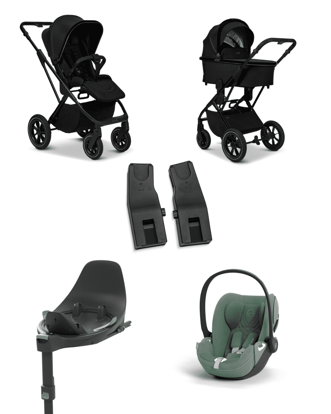 Moon PIU 2025 4in1 Set inkl. Cybex Cloud T plus i-Size mit Base T und Moon PIU Adapter Onxy/Leaf Green – Entdecke das Moon PIU 2025 Onxy 4in1 Set inkl. CYBEX Cloud T plus i-Size Leaf Green, Base T & Adapter. Stilvoller Komfort, höchste Sicherheit und flexible Mobilität für dein Baby. Jetzt bei babybrands.de!