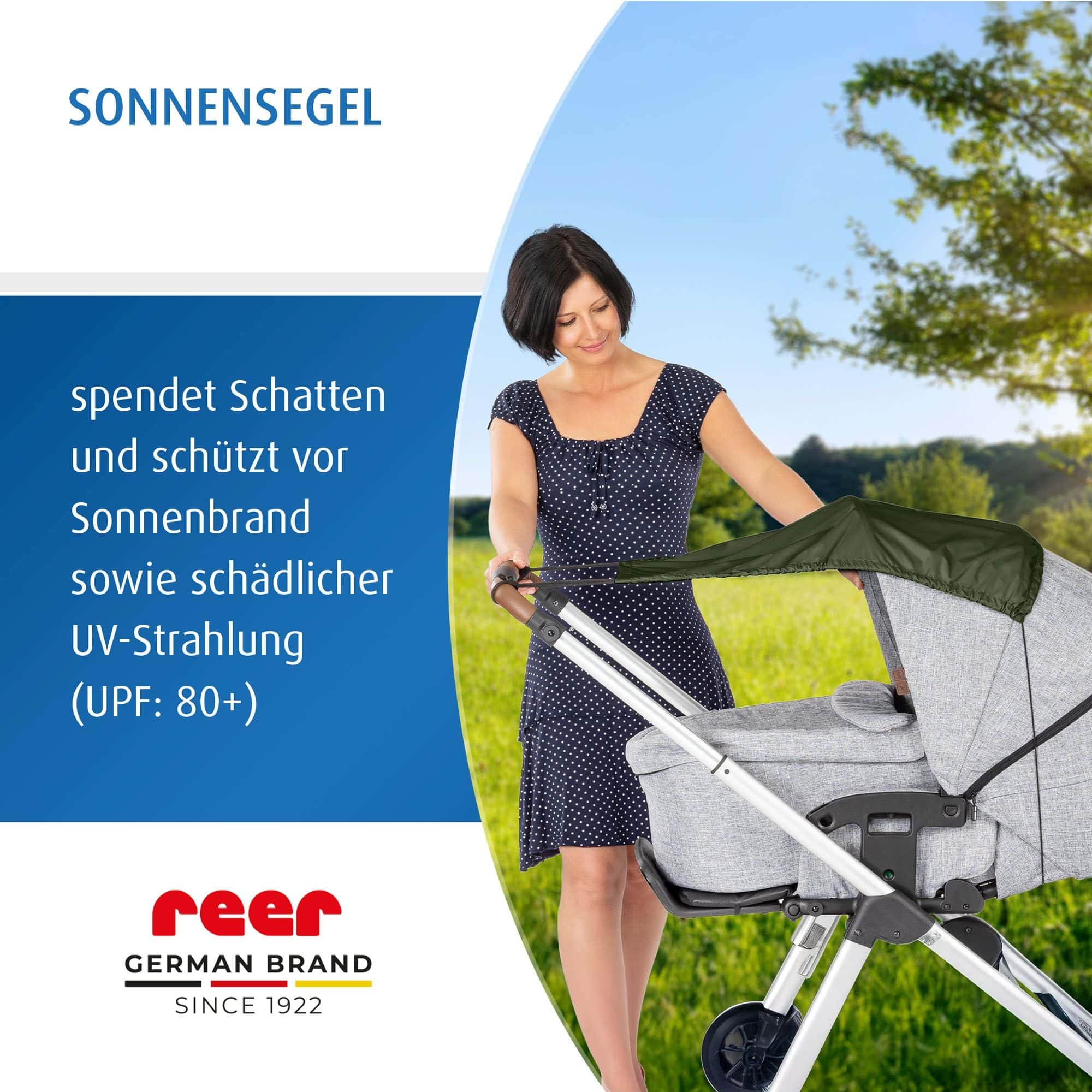 Reer Sonnensegel Waldgrün